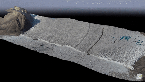 3D Reconstruction of Bowdoin Glacier